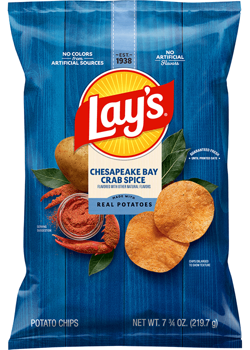 Lay's Potato Chips - Chesapeake Bay Crab Spice Flavored