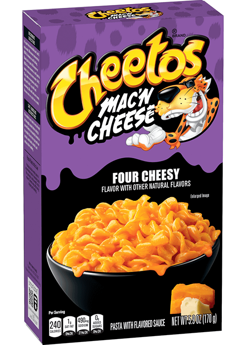 Cheetos Mac 'N Cheese Pasta With Flavored Sauce - Four Cheesy Flavor