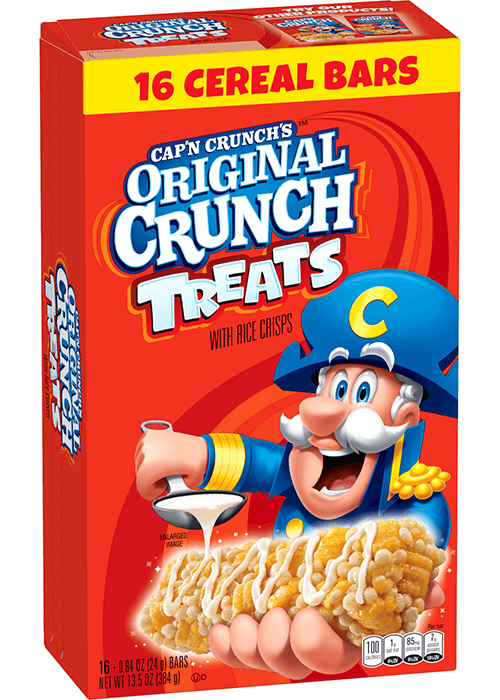 Cap'n Crunch Treats - Cereal Bars - Original Crunch