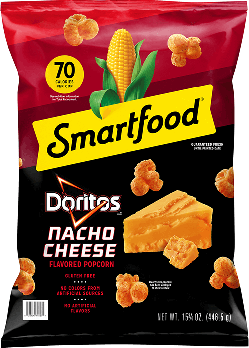 Smartfood Popcorn - Doritos Nacho Cheese Flavored