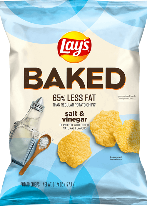 Lay's Baked Potato Crisps - Salt & Vinegar Flavored