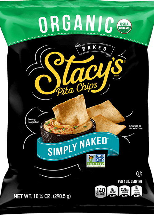 Stacy's Organic Baked Pita Chips - Simply Naked
