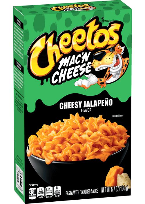 Cheetos Mac'N Cheese Pasta With Flavored Sauce - Cheesy Jalapeño Flavor