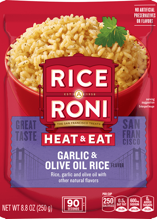 Rice-A-Roni Heat & Eat - Garlic & Olive Oil