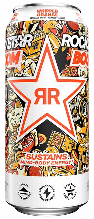 Rockstar Boom - Whipped Orange