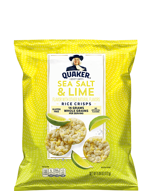Quaker Rice Crisps - Sea Salt & Lime