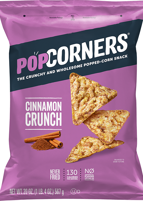 PopCorners Popped Corn Snack - Cinnamon Crunch