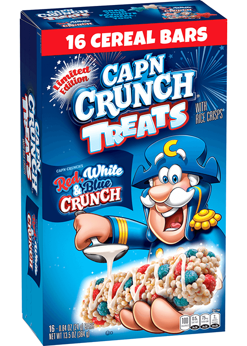 Cap'n Crunch Treats - Red, White & Blue Crunch