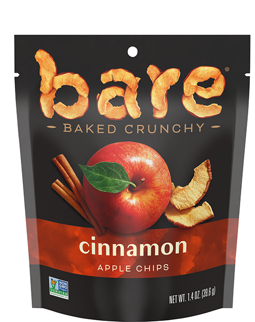 Bare Baked Crunchy Apple Chips - Cinnamon