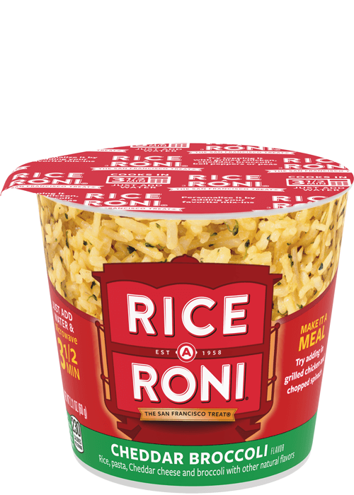 Rice-A-Roni Cup - Cheddar Broccoli
