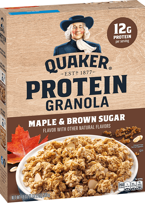 Quaker Protein Granola - Maple & Brown Sugar