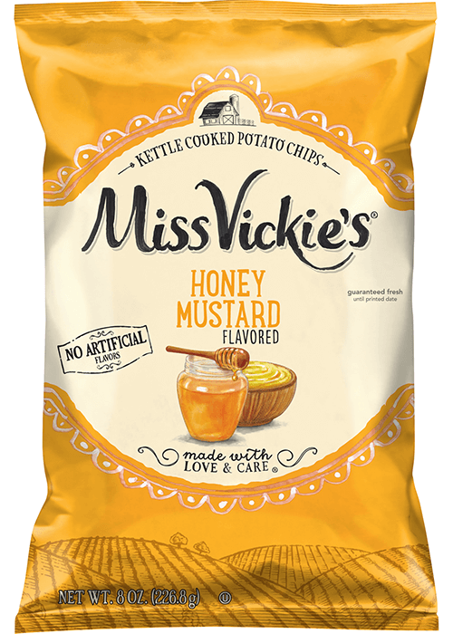 Miss Vickie's Kettle Cooked Potato Chips - Honey Mustard Flavored