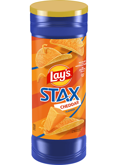 Lay's Stax Potato Crisps - Cheddar Flavored