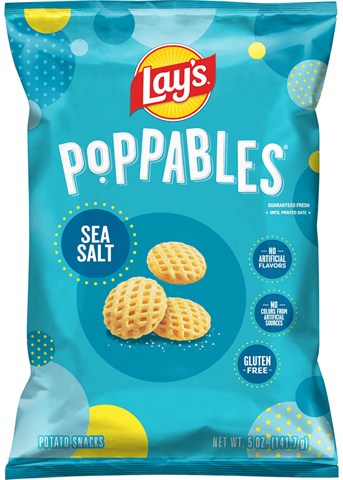 Lay's Poppables Potato Snacks - Sea Salt