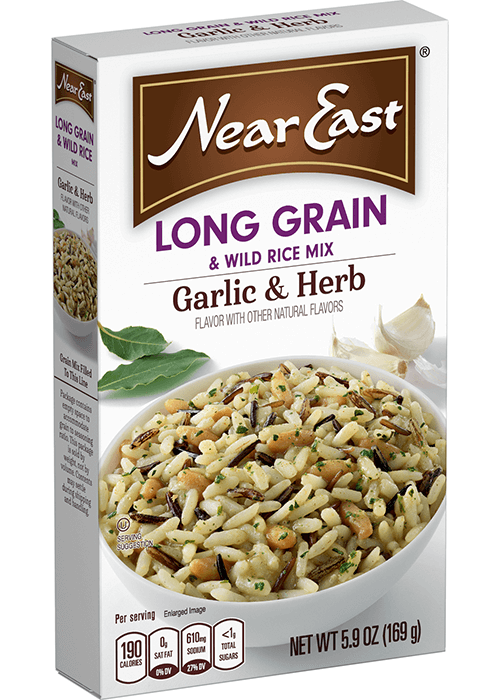 Near East Long Grain & Wild Rice Mix - Garlic & Herb