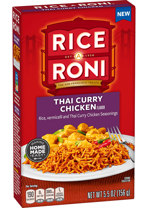 Rice A Roni Rice - Thai Curry Chicken Flavor