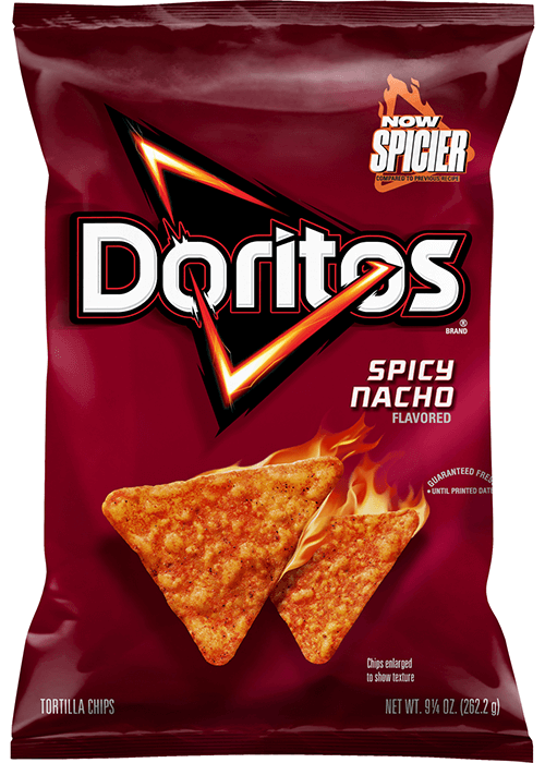 Doritos Flavored Tortilla Chips - Spicy Nacho