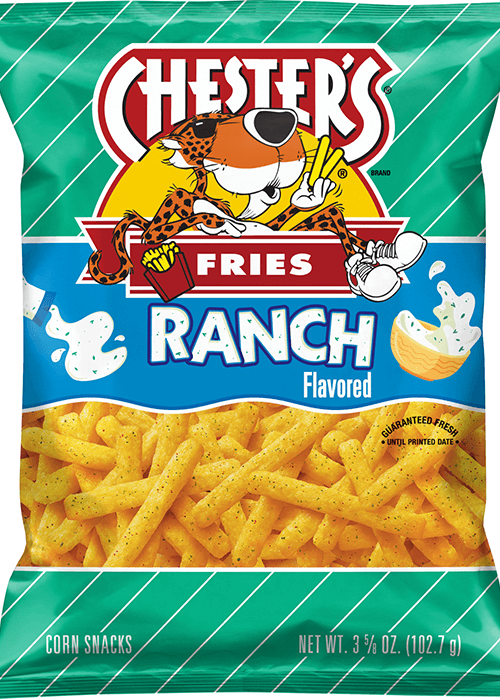 Chester's Fries Corn Snacks - Ranch Flavored