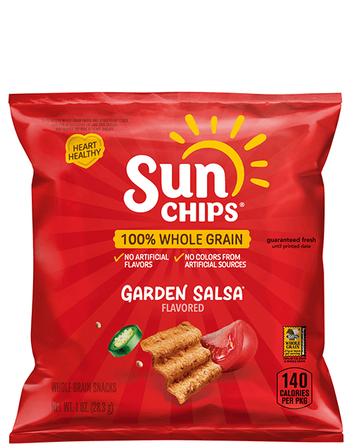 SunChips Flavored Whole Grain Snacks - Garden Salsa