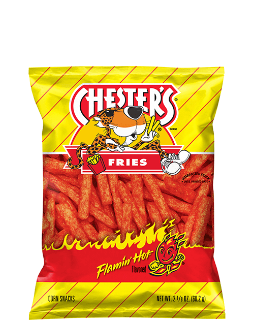 Chester's Fries Corn & Potato Snacks - Flamin' Hot Flavored