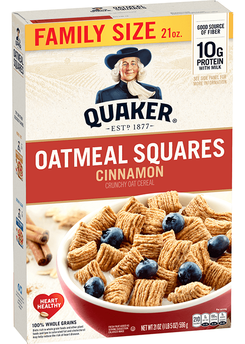 Quaker Oatmeal Squares - Cinnamon