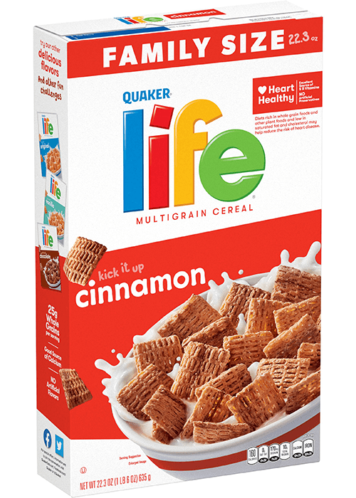 Quaker Life Multigrain Cereal - Cinnamon