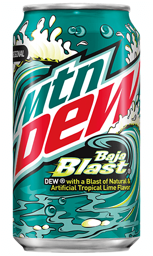 Mtn Dew Baja Blast