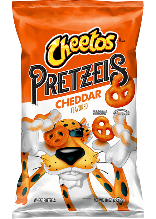 Cheetos Wheat Pretzels - Cheddar Flavored