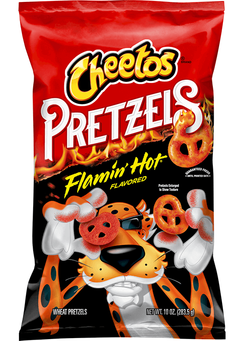 Cheetos Wheat Pretzels - Flamin' Hot Flavored