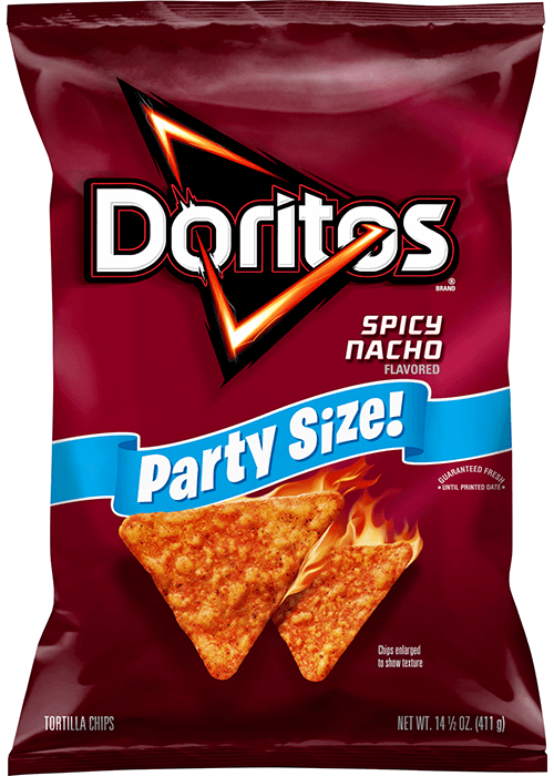 Doritos Flavored Tortilla Chips - Spicy Nacho