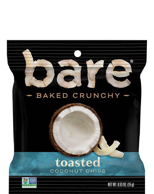 Bare Baked Crunchy Coconut Chips - Toasted