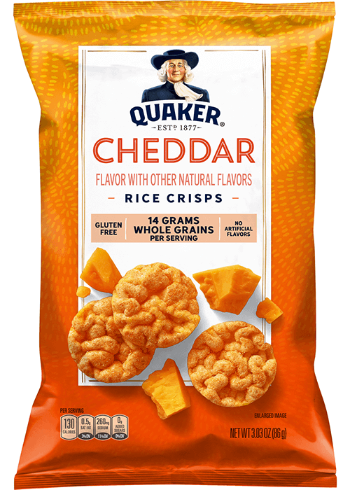 Quaker Rice Crisps - Cheddar Cheese