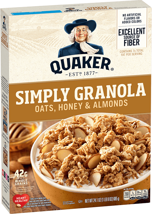 Quaker Simply Granola - Oats, Honey & Almonds