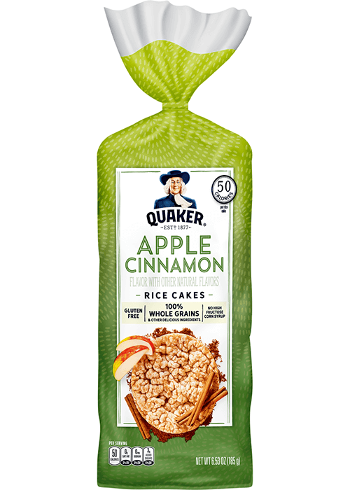 Quaker Rice Cakes - Apple Cinnamon