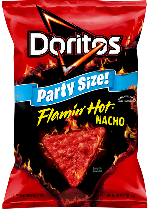 Doritos Flavored Tortilla Chips - Flamin' Hot Nacho
