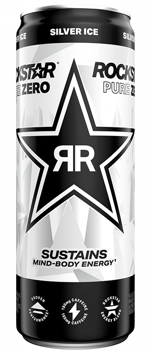 Rockstar Pure Zero - Silver Ice