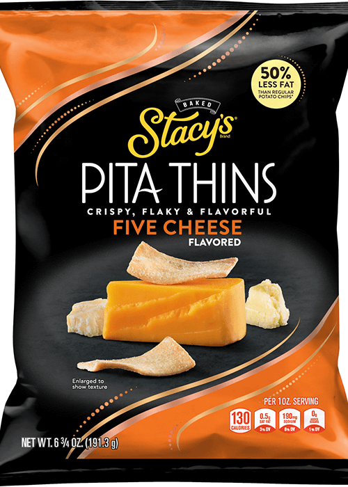 Stacy's Baked Pita Thins - Five Cheese Flavored