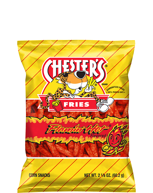 Chester's Fries Corn & Potato Snacks - Flamin' Hot Flavored