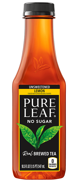 Pure Leaf Iced Tea - Unsweetened Black Tea with Lemon