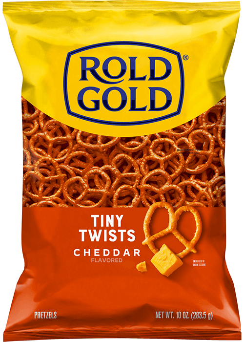 Rold Gold Pretzels Tiny Twists - Cheddar Flavored