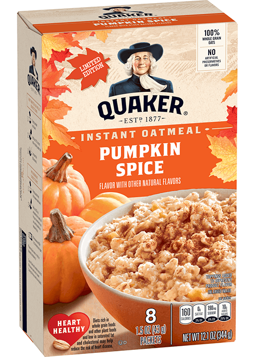 Quaker Instant Oatmeal - Pumpkin Spice