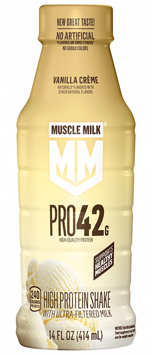 Muscle Milk Pro High Protein Shake with Ultra-Filtered Milk - Vanilla Crème