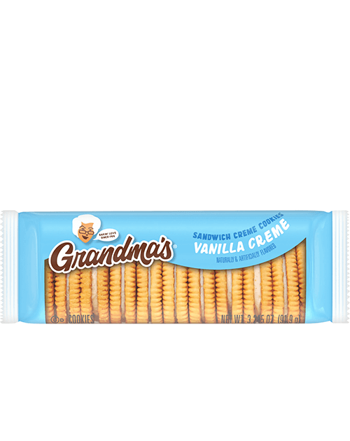 Grandma's Sandwich Crème Cookies - Vanilla