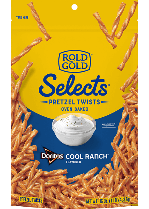 Rold Gold Selects Pretzel Twists - Doritos Cool Ranch Flavored