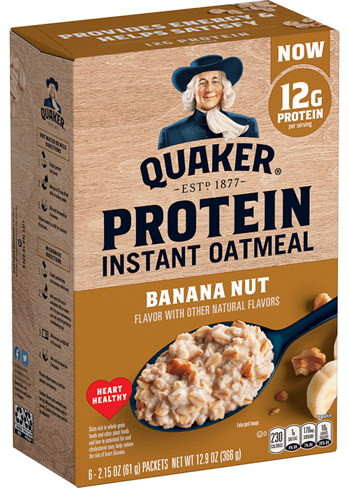 Quaker Instant Oatmeal - Protein - Banana Nut