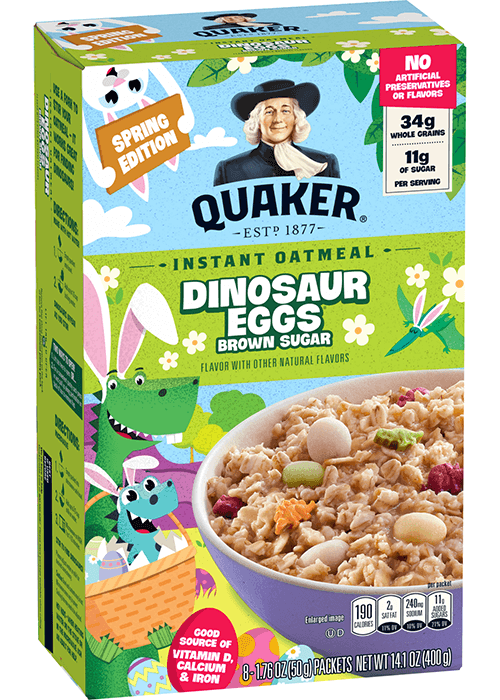 Quaker Instant Oatmeal - Dinosaur Eggs