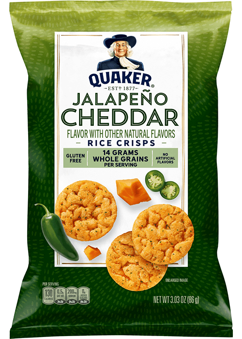 Quaker Rice Crisps - Jalapeño Cheddar