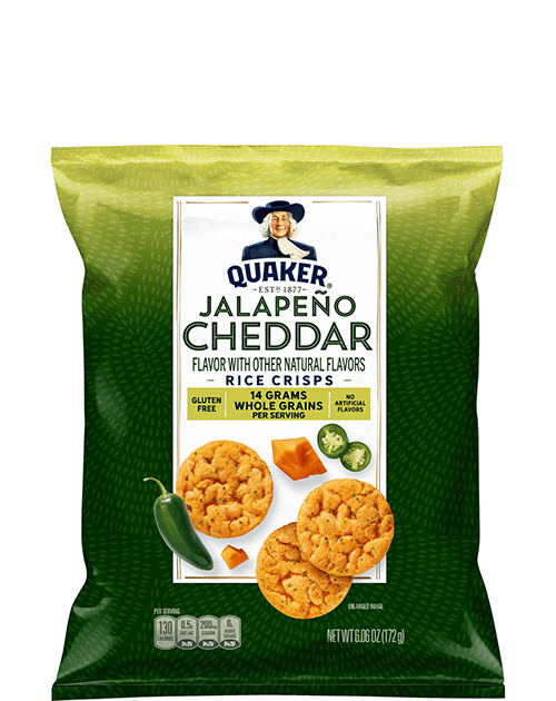 Quaker Rice Crisps - Jalapeño Cheddar