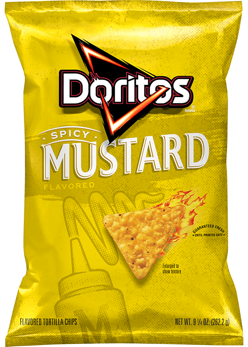 Doritos Flavored Tortilla Chips - Spicy Mustard