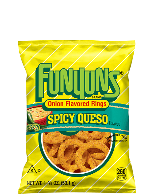 Funyuns Onion Flavored Rings - Spicy Queso Flavored